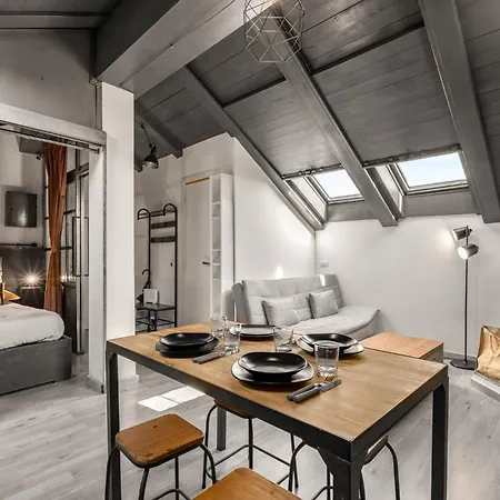 Apartman Tortona Metro 200m - Charming Attic - Wifi Milánó